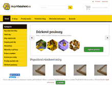 Tablet Screenshot of moje-vcelarstvi.cz